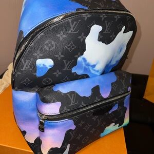 Louis Vuitton Discovery Backpack In Sunrise Monogram Eclipse